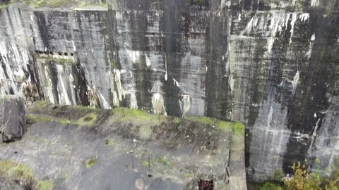 Drone of le blockhaus d'eperlecques WW2 German V2 bunker in Calais 库存影片 251291733