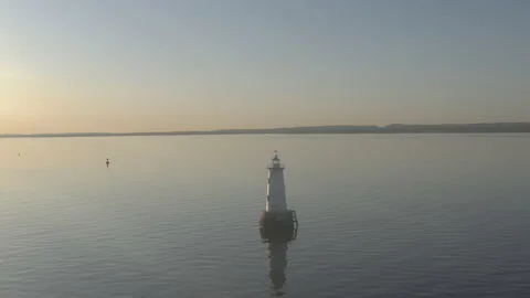 Drone by lighthouse. 4K Stock Footage 151537648