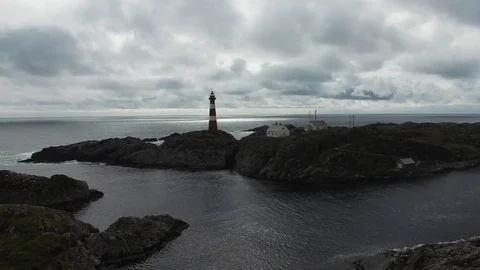 Drone. lighthouse1 1080p Stock Footage 77975042