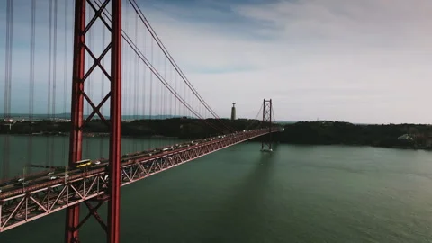 Drone Lisbon Stock Footage 308428700