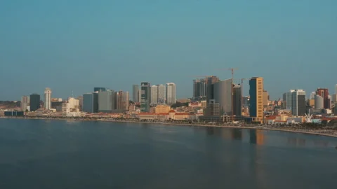 DRONE LUANDA, ANGOLA Stock Footage 306683080