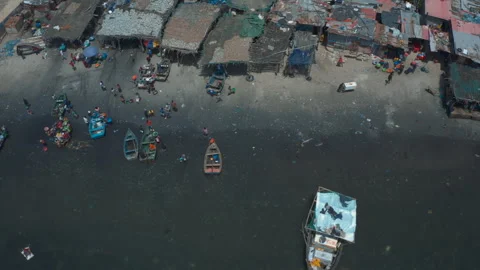 DRONE LUANDA ISLAND Stock Footage 306703284