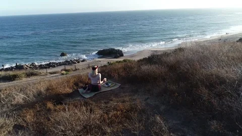 Drone - Malibu, CA 動画素材 134997859