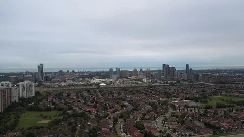 Drone Mississauga  04 Video stock 129803355