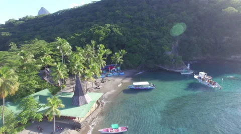 Drone mountain and forest view Stock Footage 66334542