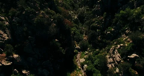Drone Mountain Djerdjer Kabylia 002 Stock Footage