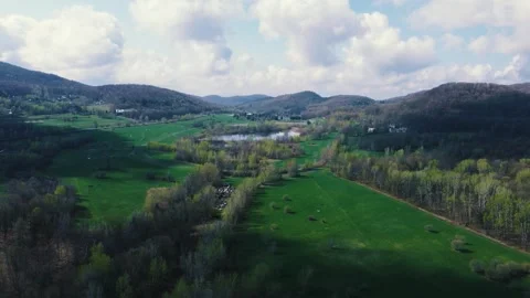 Drone Mountain Forest 1 Stock Footage 272931758