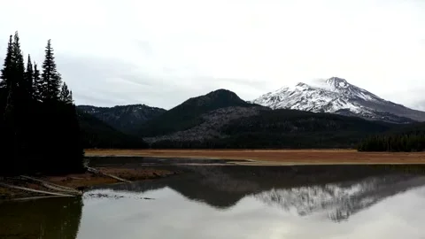 Drone Mountain Lake  Video stock 249851151