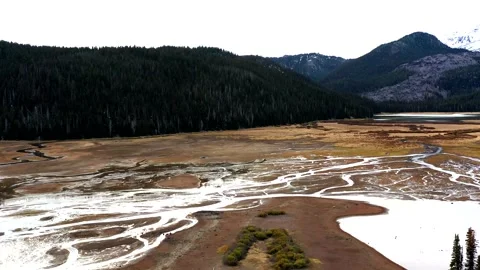 Drone Mountain Lake  Video stock 249851604