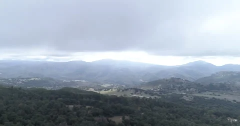 DRONE OF MOUNTAIN ROAD 2 Stock Footage 210243797
