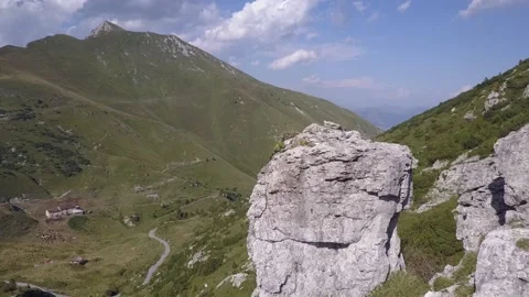 Drone Mountain view 7 動画素材 150628803