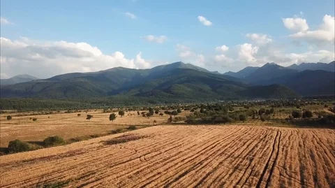 Drone Mountain View Stock Footage 115068129