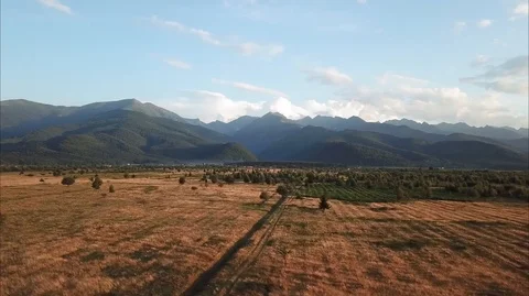 Drone Mountain View Stock Footage 115068166