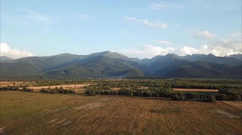 Drone Mountain View Stock Footage 115068184