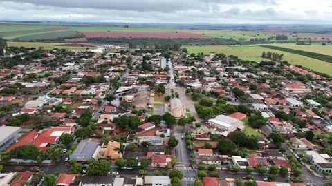 Drone movement in the city of Florida Stock Footage 313558511