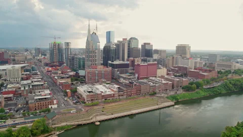 Drone Nashville  Stock Footage 151492033
