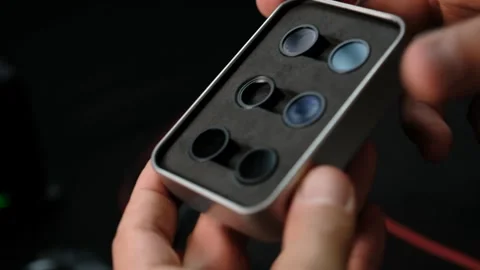 Drone ND Filter Set Review Stock Footage 270183053