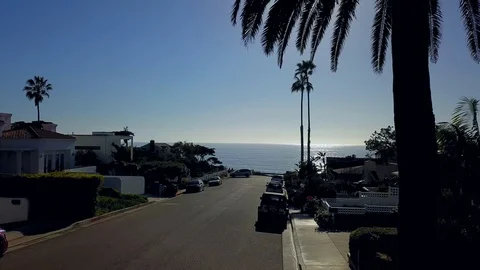 Drone night hyperlapse of busy parking lot at night as camera spins Stock Footage 87953464