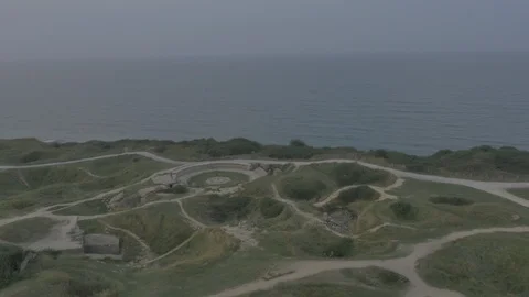 Drone Normandy-0010 P1000116 Stock Footage 89818606