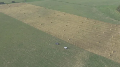 Drone Normandy-0020 P1000119 Stock Footage 89820153