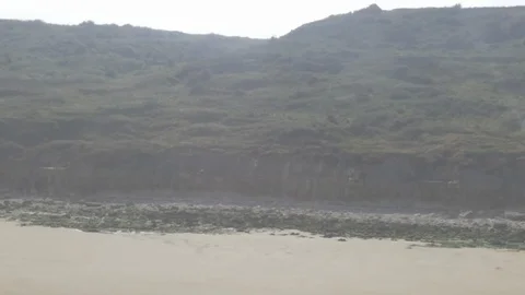 Drone Normandy-0030 P1000127 Stock Footage 89849673
