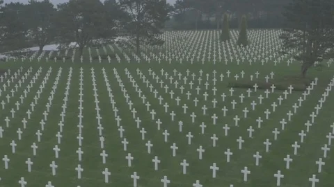 Drone Normandy-0033 P1000129 Stock Footage 89849643