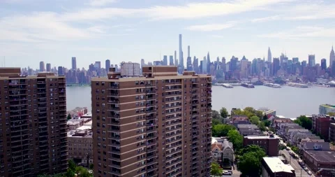 Drone NYC 3 Stock Footage 201346434