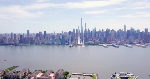 Drone NYC 4 Stock Footage 201346403