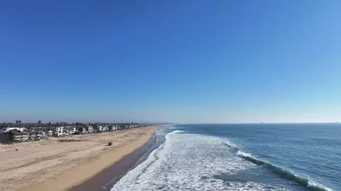 Drone Ocean Shots - Sunset Beach California - December 12 2025 2 Video stock 324553875