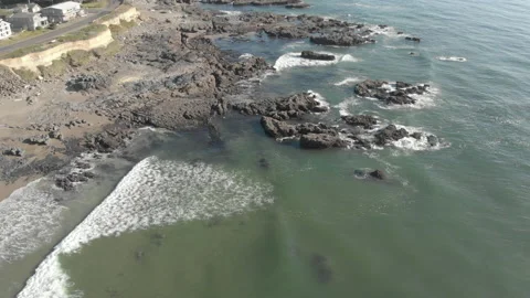 Drone Oregon Coast Stock Footage 154327638