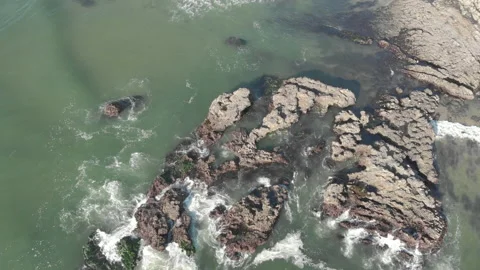 Drone Oregon Coast Stock Footage 154328019