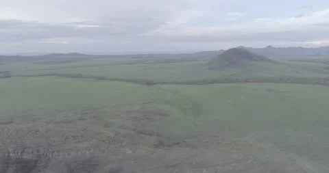 Drone out faster view in the middle of brazil national park Stock Footage 139950932