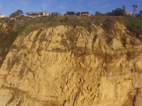 Drone over Blacks Beach Stock Footage 72574190