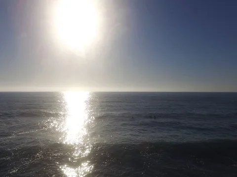 Drone over Blacks Beach Stock Footage 72574223