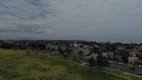 Drone Over City Video stock 113060471