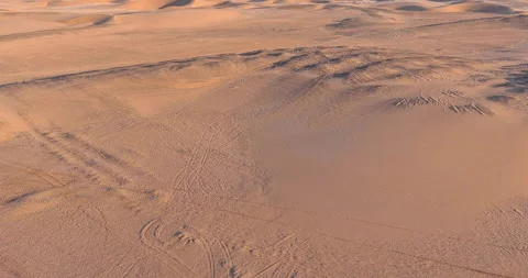 Drone over the desert Stock Footage 202130525