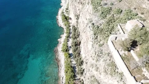 Drone Over Greece 스톡 동영상 88672413
