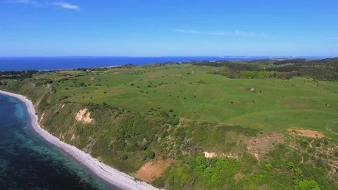 Drone over Jutland Stock-Footage 90739090