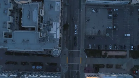 Drone over Marina Stock Footage 85679632