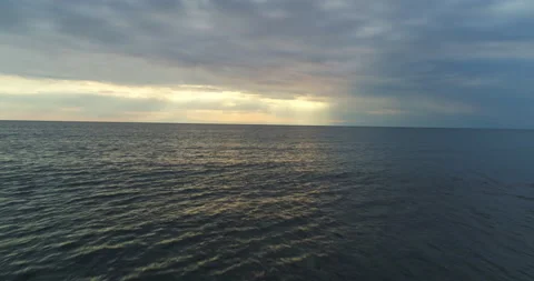 Drone over ocean Stock Footage 239217251