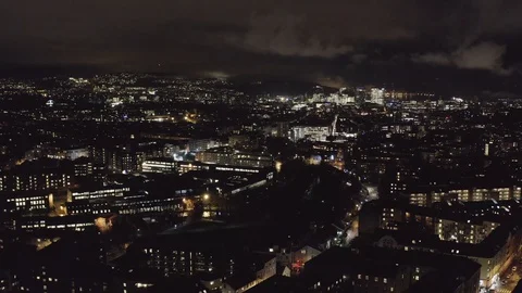 Drone Over Oslo (4K) Stock Footage 128066697