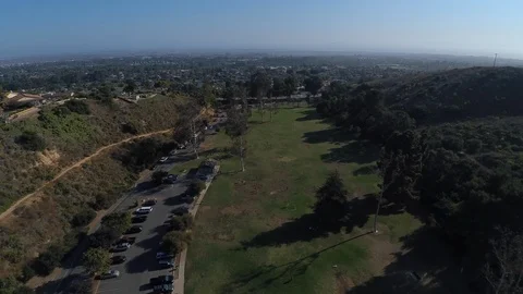 Drone Over Park 3 Video stock 112728973