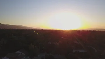 Drone over Pasadena,CA 스톡 동영상 85638870