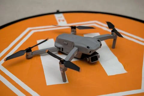 Drone On Pad Stock-Fotos