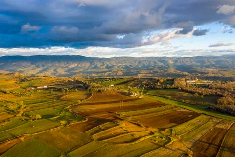 Drone Panorama Stock Photos