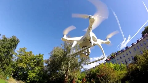 Drone Park K Vary Stock Footage 73150282