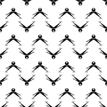 Drone pattern seamless vector イラスト素材
