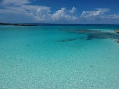 Drone photo Paradise Sea & beaches model Stock Photos
