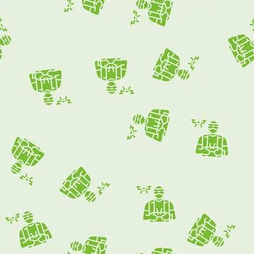 Drone pilot drone glyph seamless pattern 스톡 일러스트