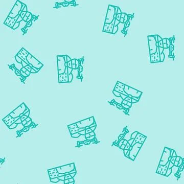 Drone pilot drone line vector seamless pattern イラスト素材